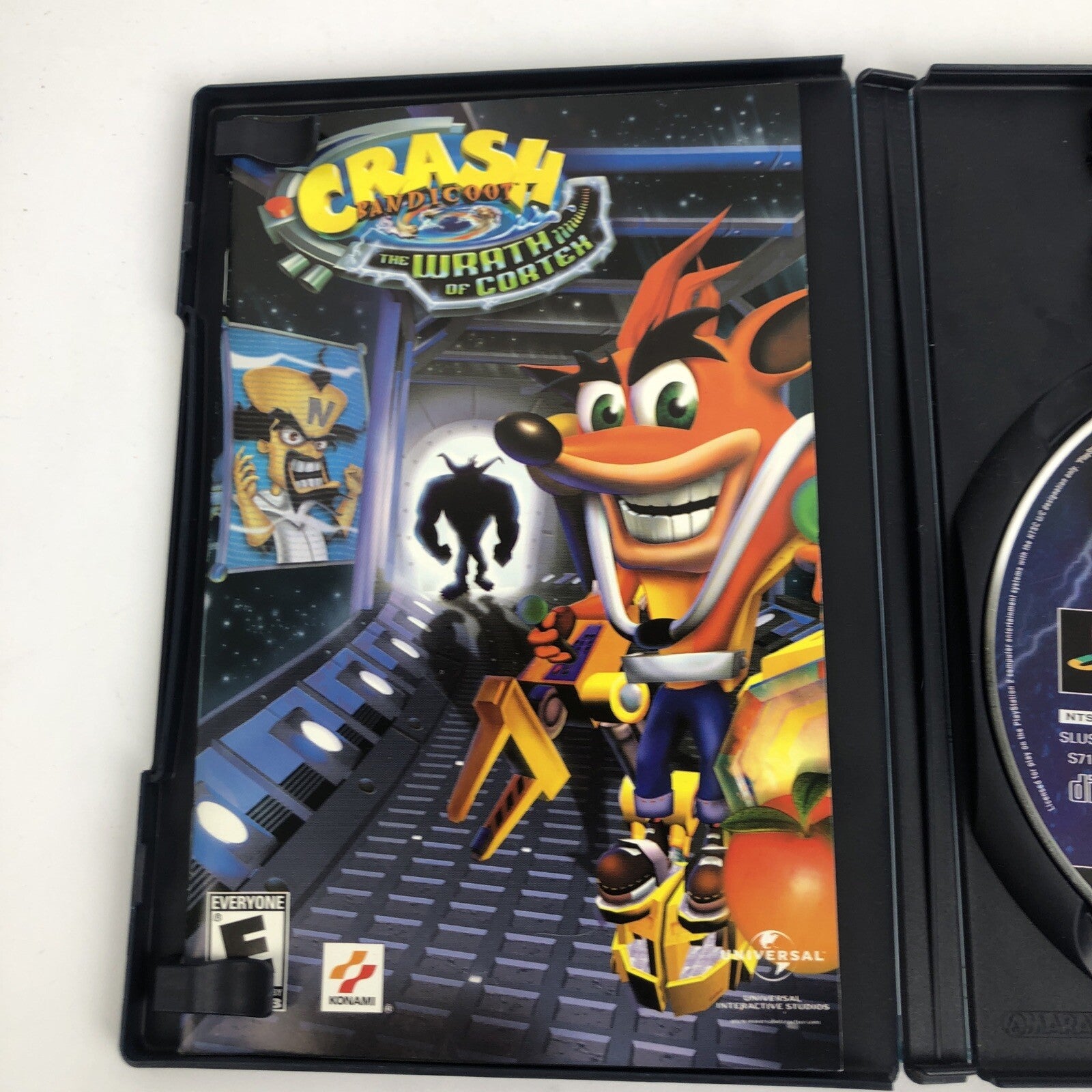 Crash Bandicoot : The Wrath of Cortex PS2 PlayStation Konami Universal - LOOK