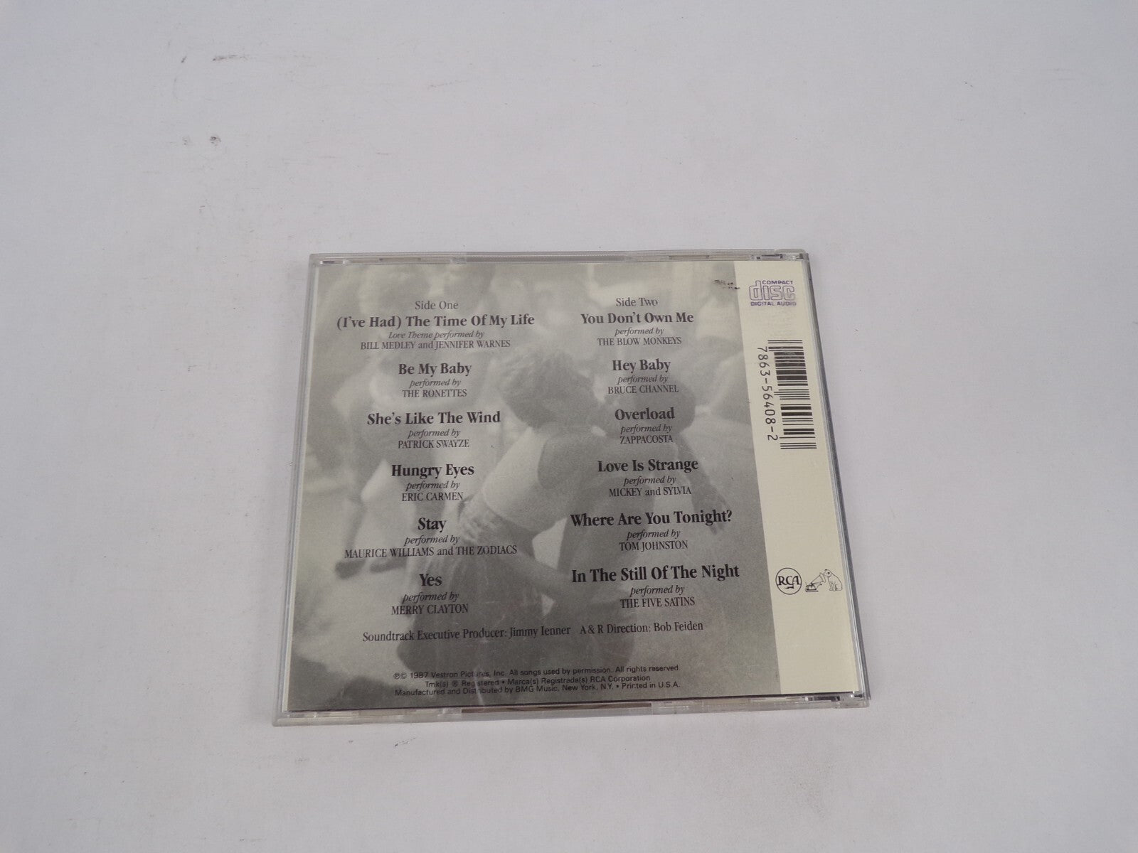 Patrick Swayze Jennifer Grey Dirty Dancing The Time Of Your Life The Time CD#68