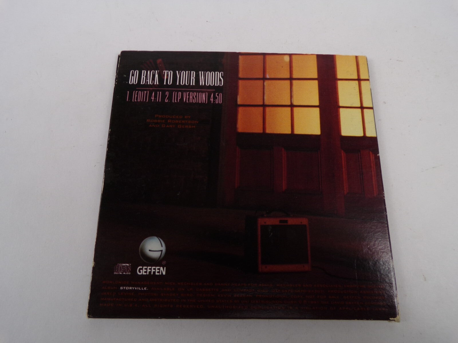Robbie Robertson Go Back To Your Woods CD#31