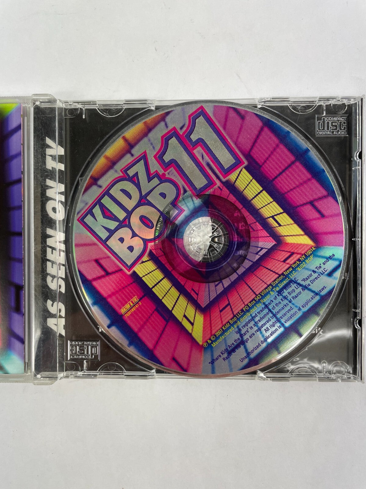 Kidz Bop 11 Walk Away My Love Crazy Over My Head Too Little Too Late Far CD#72