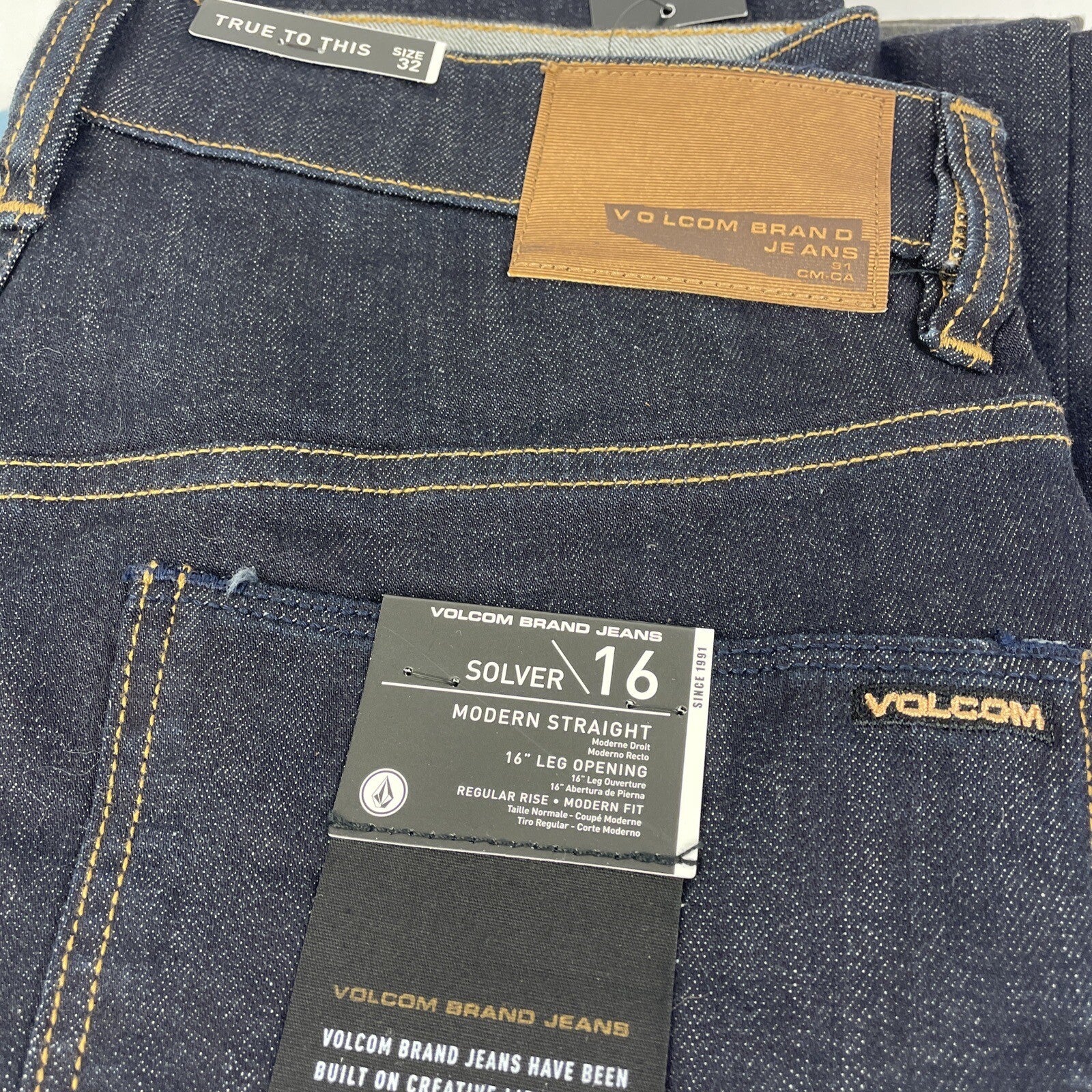 Lot of 5 Volcom Stone Made True To This Friction 16 Size 32x32 Chino Cotton Pant