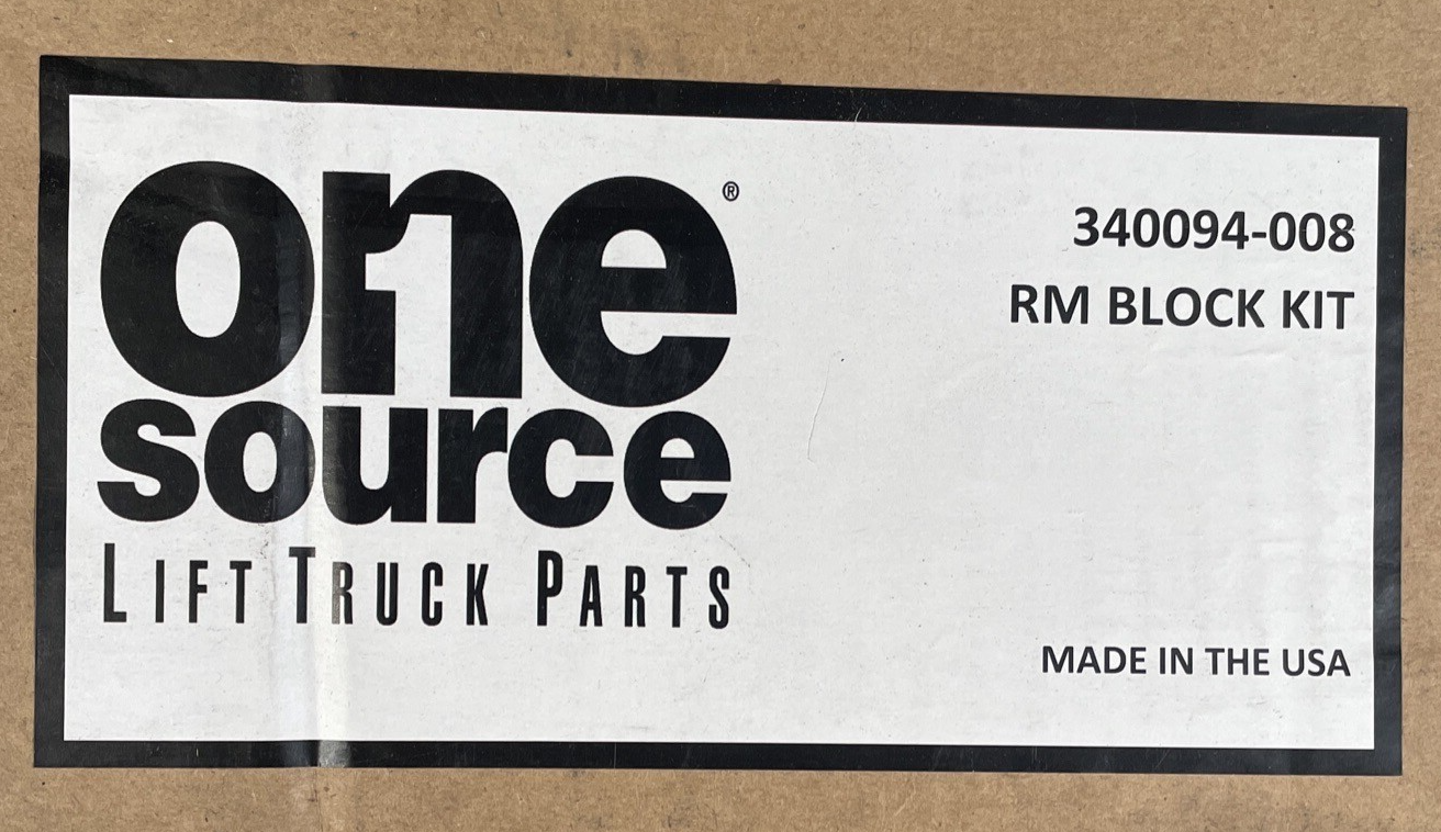 Crown RM Mast Blocking Kit P/N 940094-008 Forklift Part