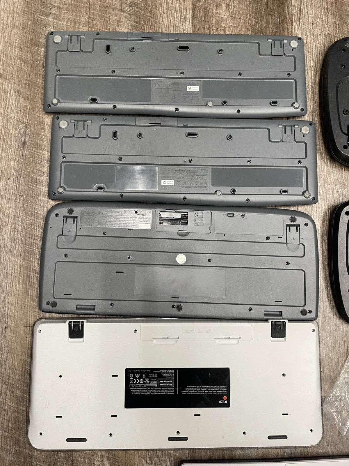 Lot of 8: Logitech Wireless Keyboard - No Dongles