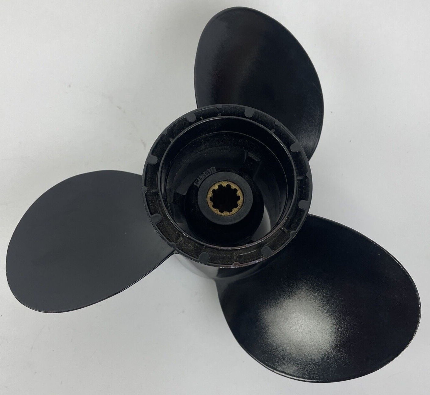 OEM Suzuki 3 x 10 1/4 x 12 Aluminum P120 10-Spline Outboard Propeller - JAPAN