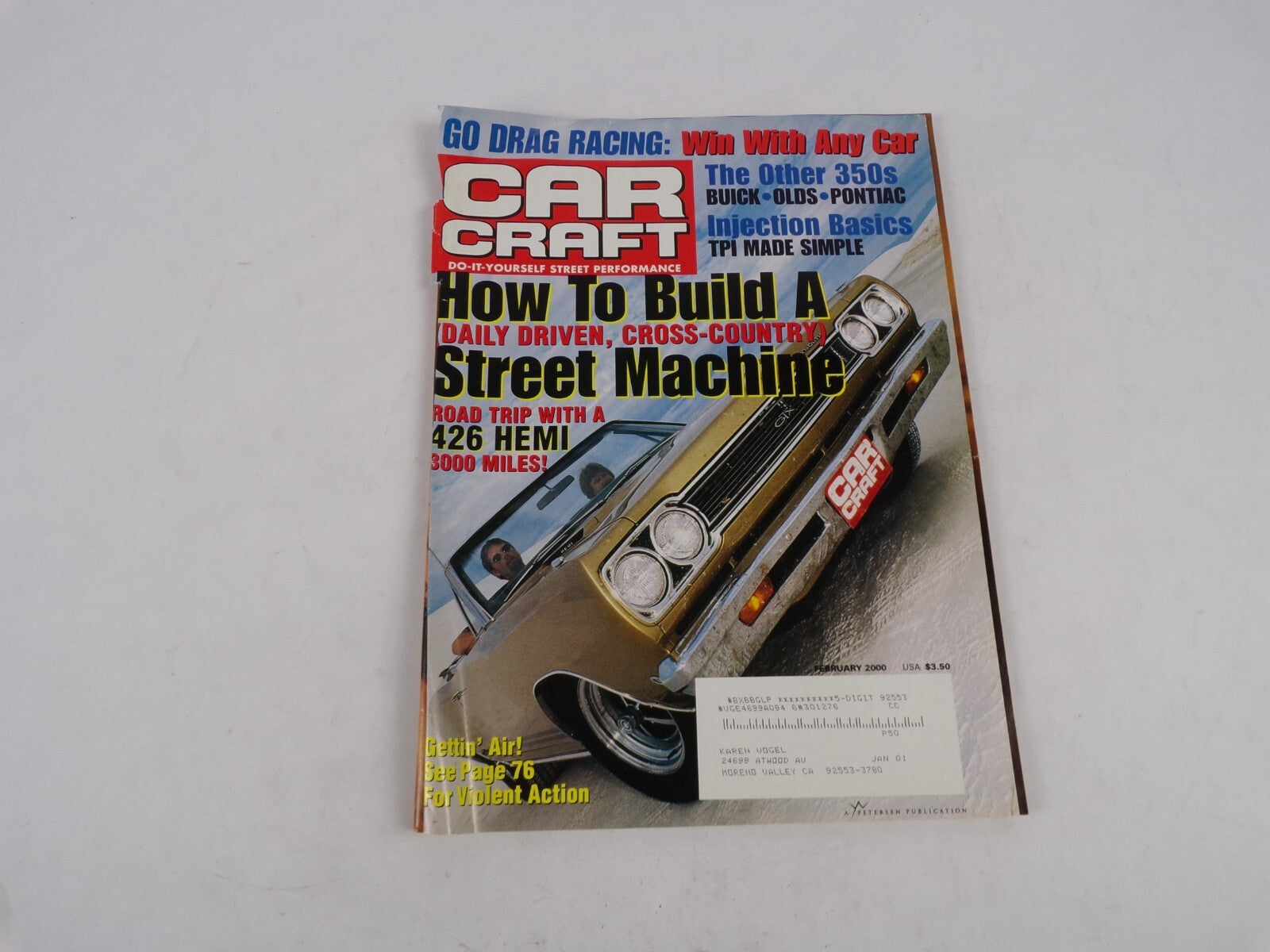 February 2000 Car Craft Daily Driven Cross Country Street Machine