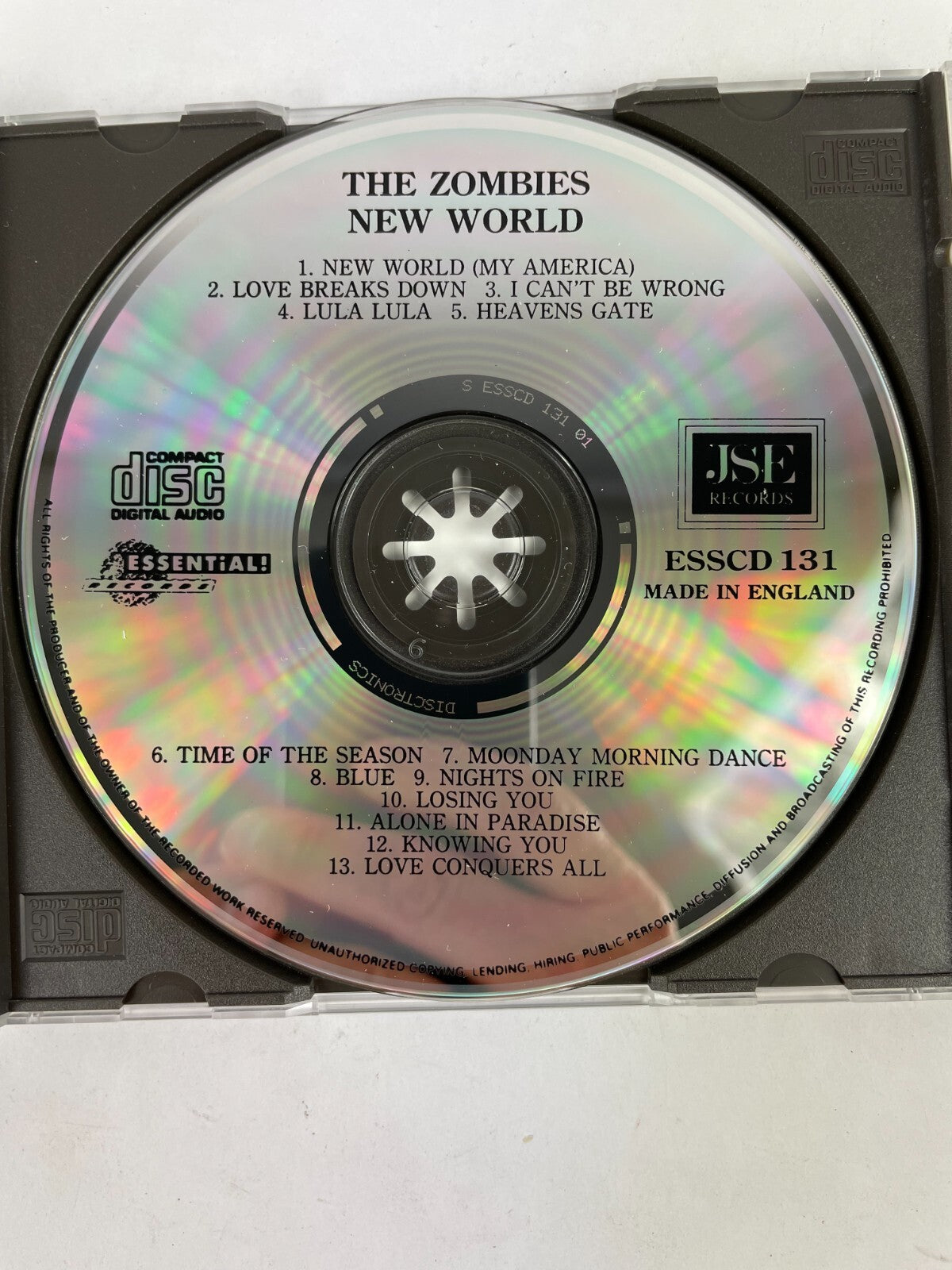 The Zombies New World CD #4