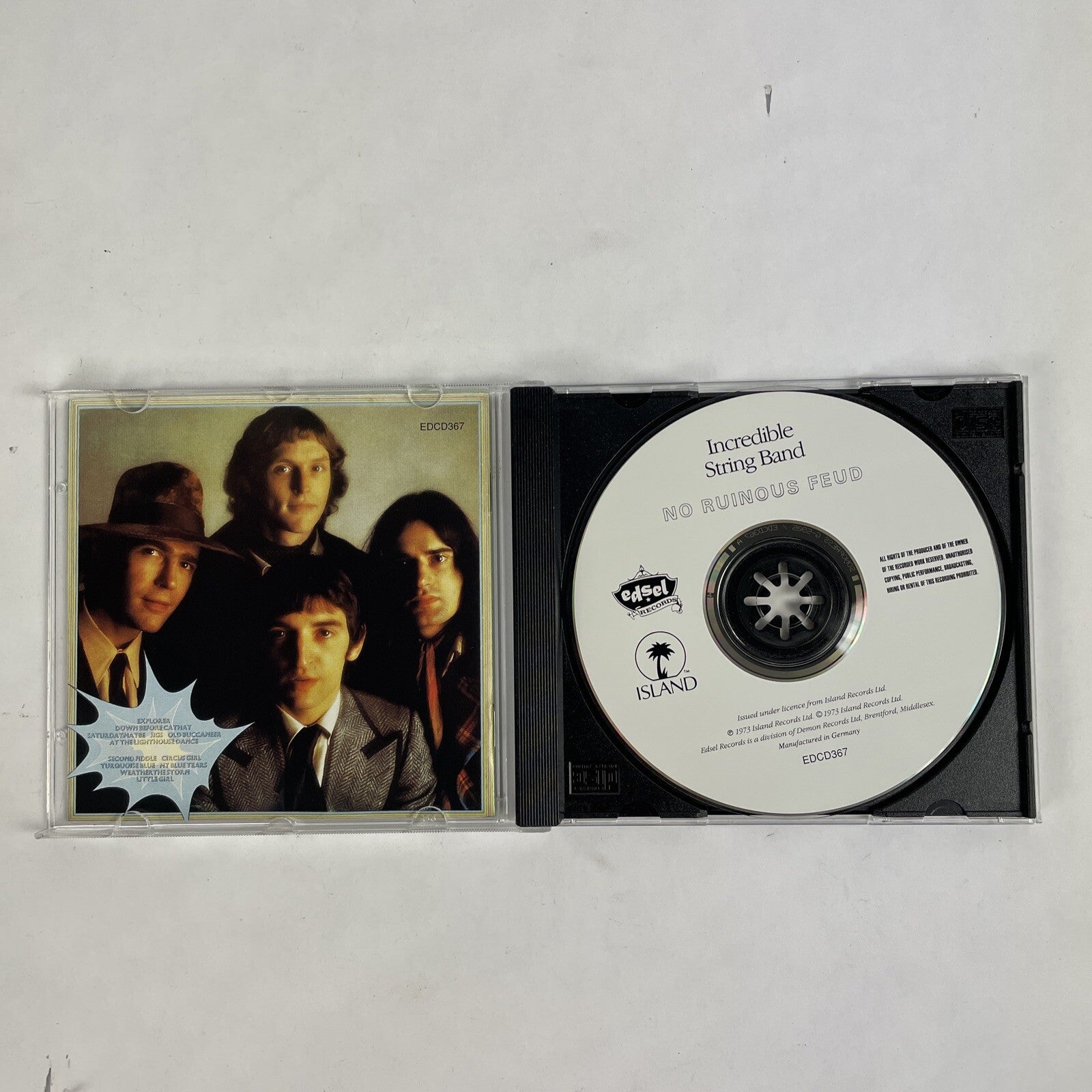 Incredible String Band - No Ruinous Feud German Import CD #20