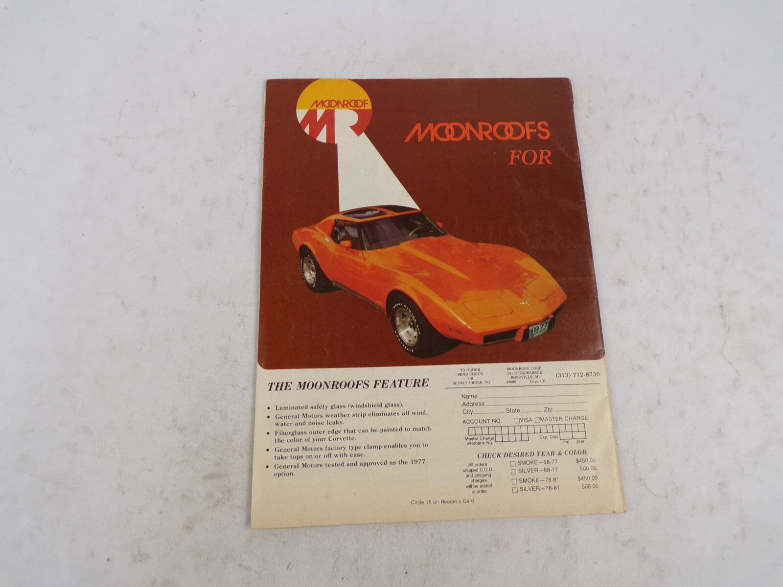 January 1981 Corvette Fever Magazine By Land & Sea Mongoose: A Corvette Funny Ca