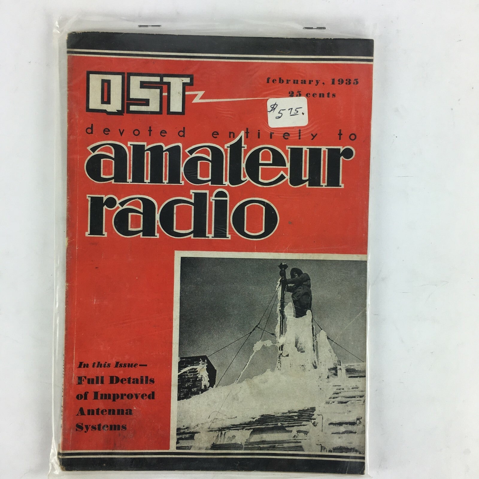March 1935 QST Amateur Radio Magazine Special Articles on Modulation System