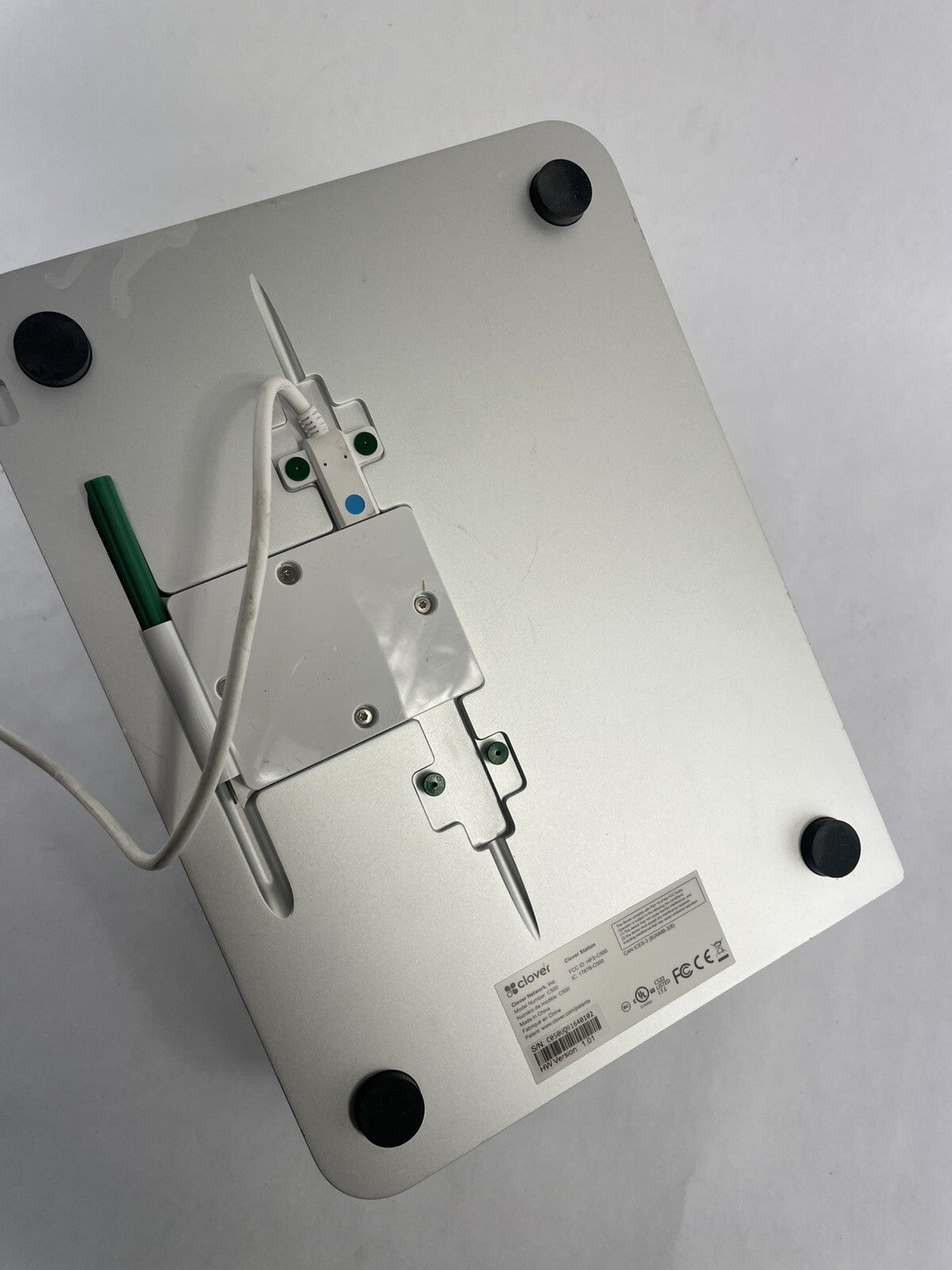 Clover Station POS System C500 locked FOR PARTS- Power Supply Included
