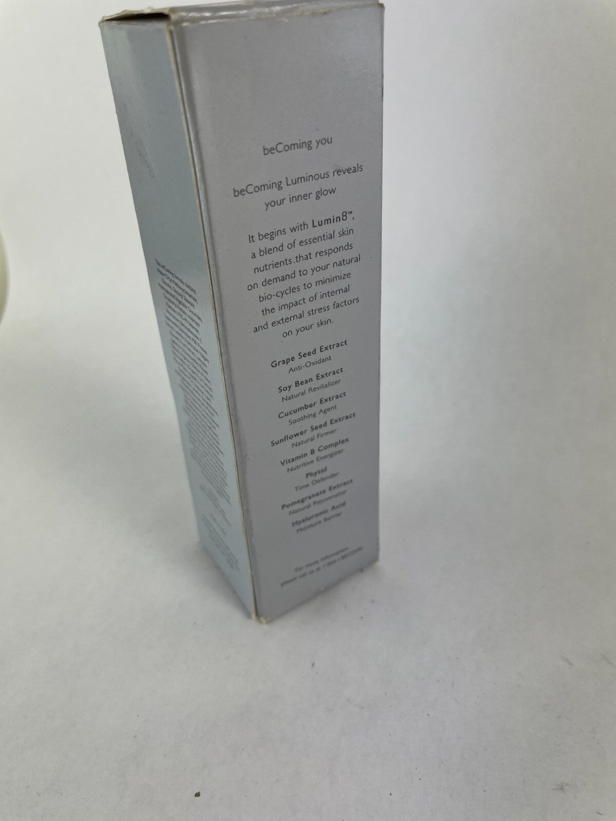 Avon beComing Evening Retreat Light Moisture Lotion Grape Seed Extract 50ml