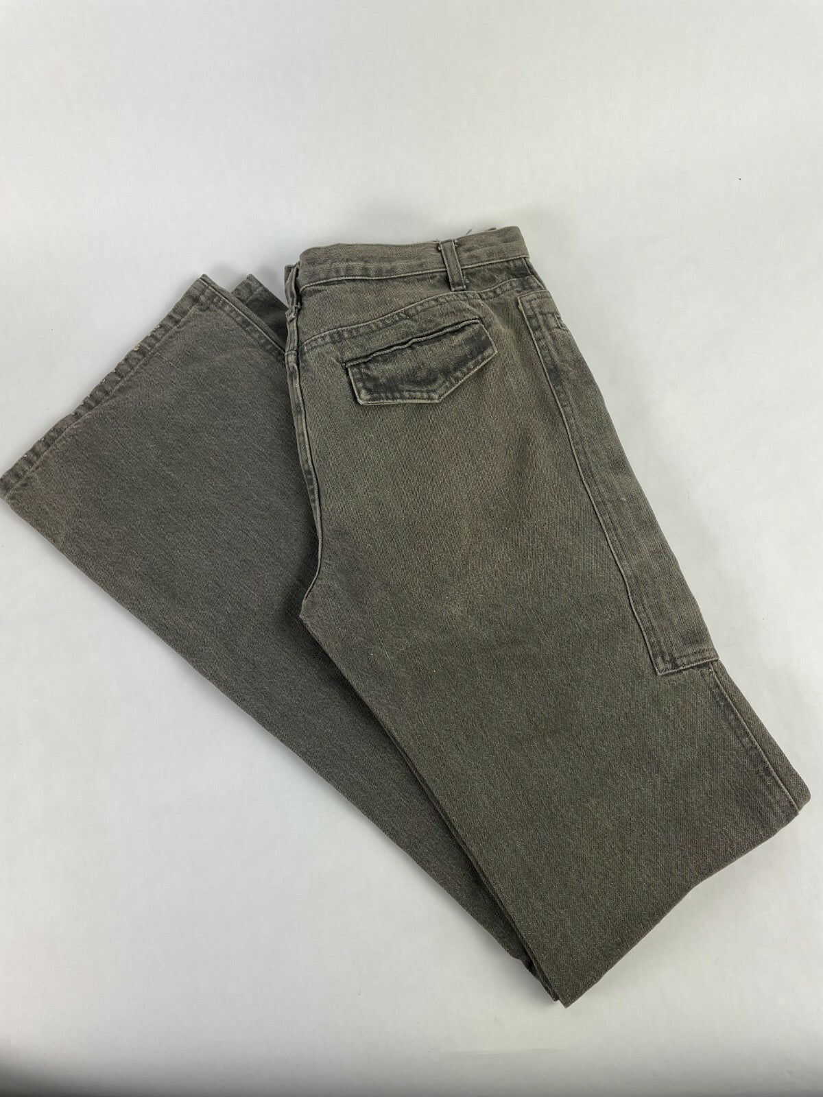 Habitual Men's Denver Gray Regular Straight Denim Jeans Size W 32 L 34