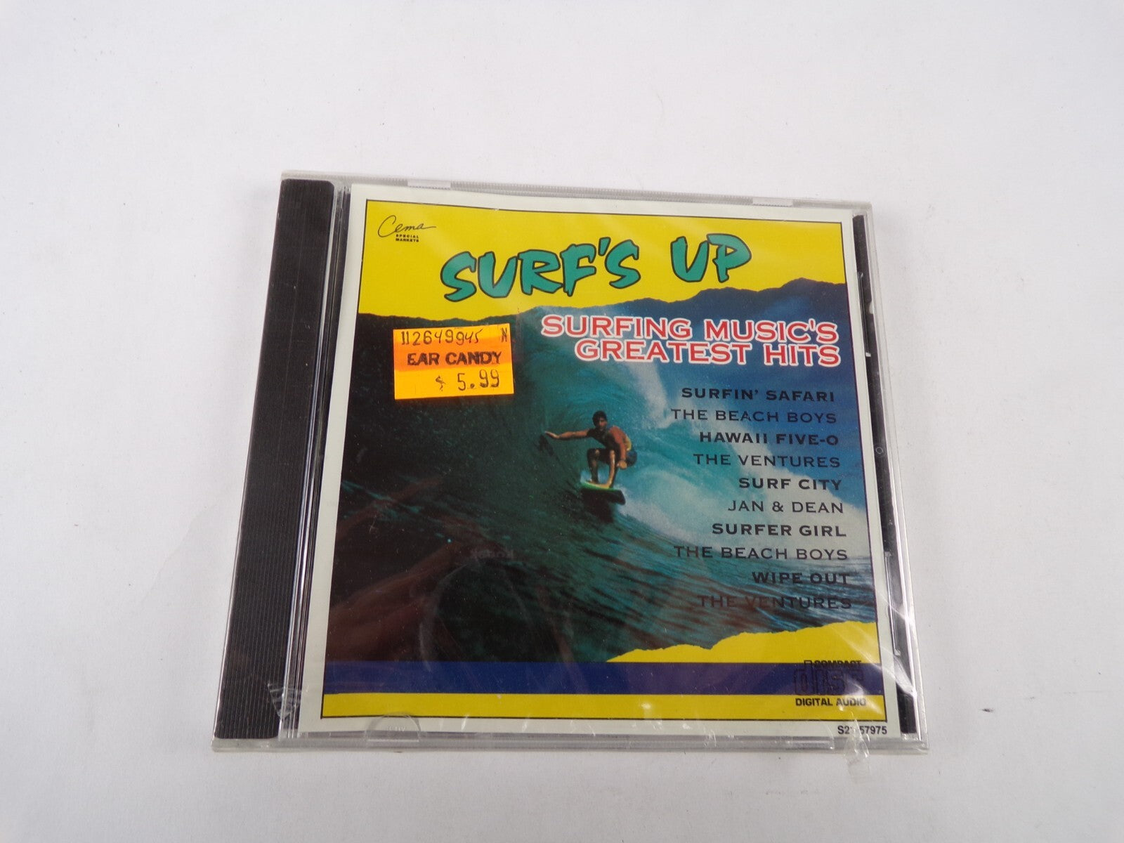 Surfs Up Surfing Musics GreAtest Hits Hawaii Five Surf City Surfers Stomp CD#34