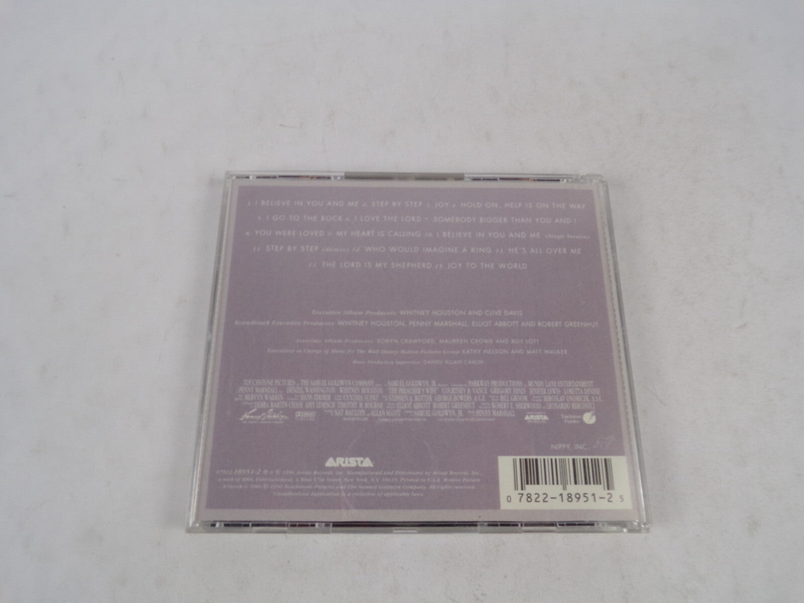 Whitney Houston The Preacher's Wife Original Soundtrack Alubum I Believe InCD#31