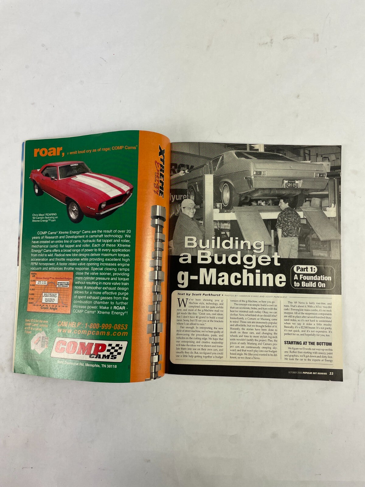 October 2000 Hot Rodding Magazine Taking Over Early 60s Rides Rule Cutting Edge