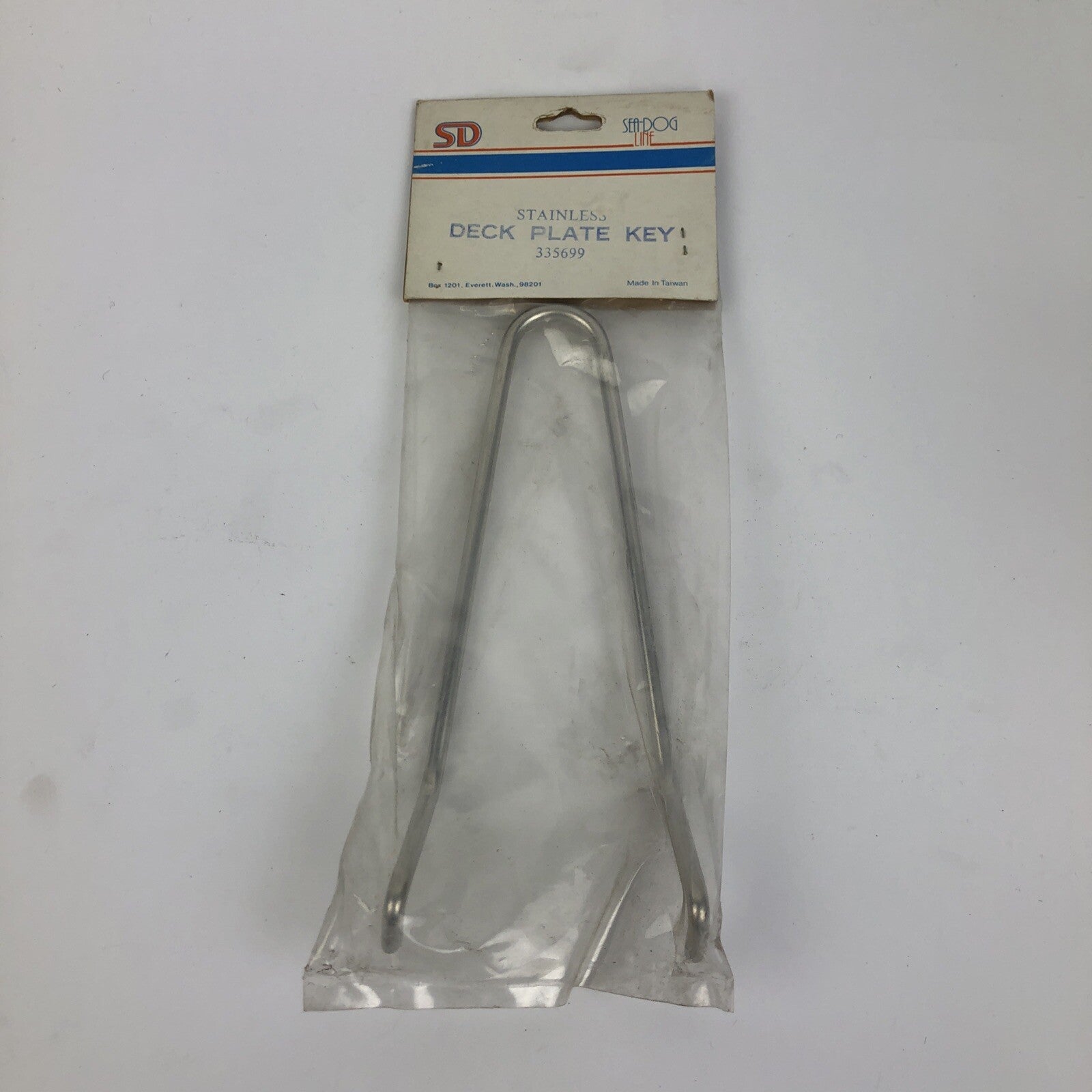 SEADOG Sea Dog Line 335699-1 Stainless Steel Boat Deck Plate Key 335699 NOS LOOK