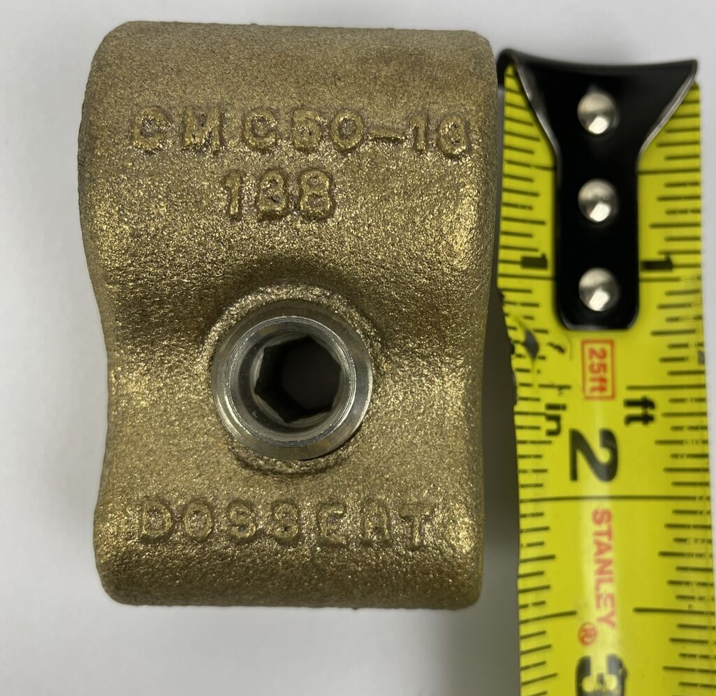 DOSSERT CSC50-13 50-3 2/0 CU 500 MCM COPPER CONNECTOR CLAMP * LOOK