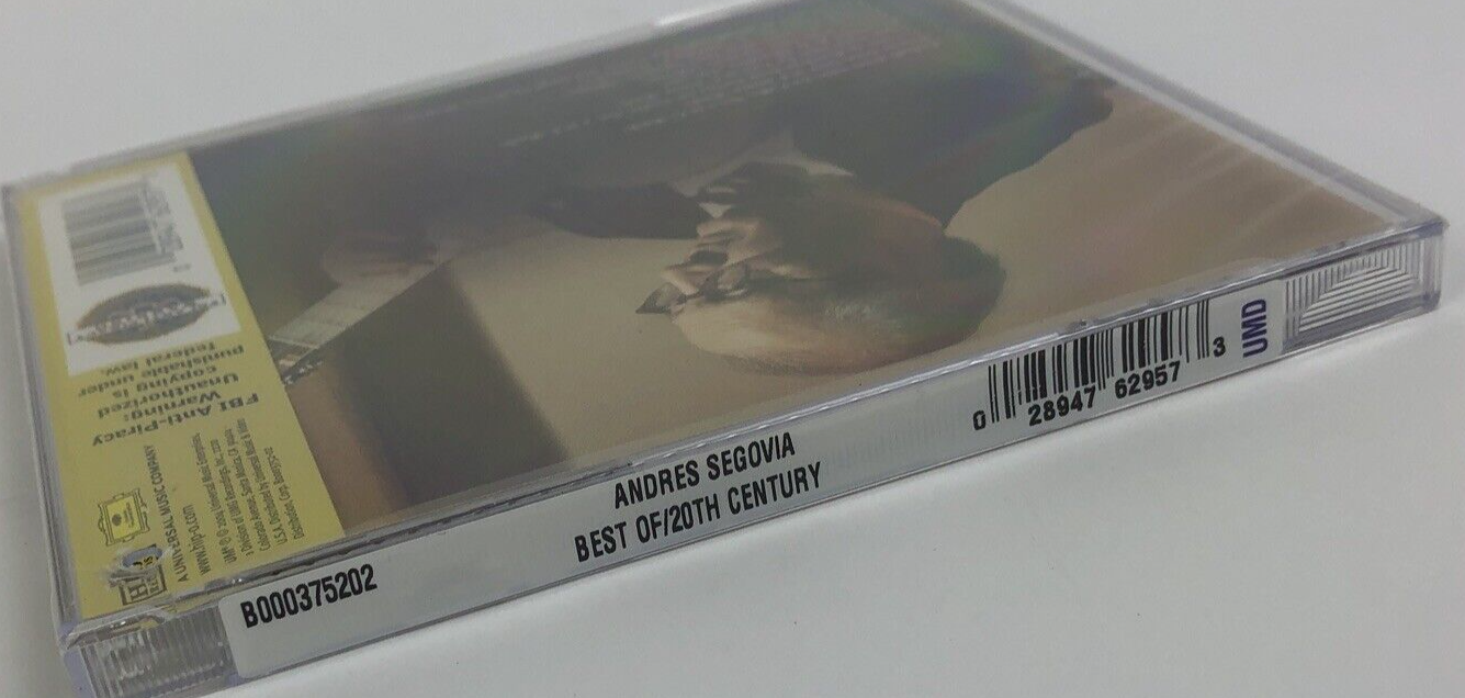 Segovia, Andres - 20th Century Masters: Millennium ... - Segovia, Andres CD #5