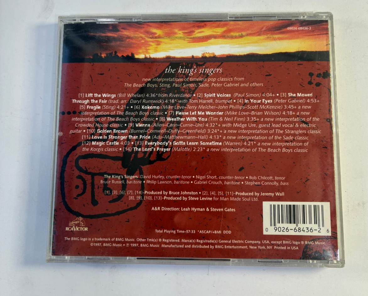 The King's Singers Spirit Voices RCA Victor CD 1997