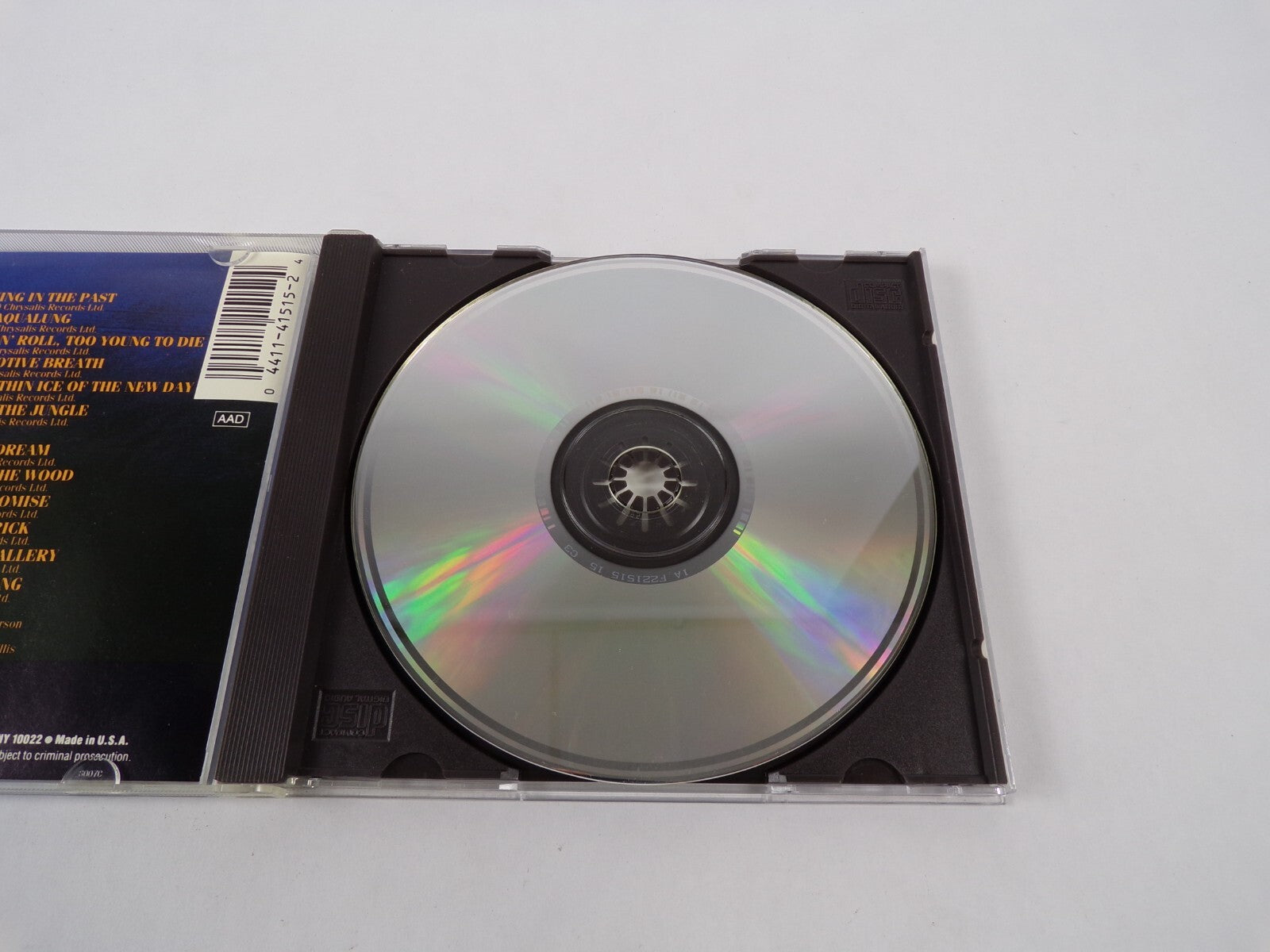 Jethro Tull Original Mastes Iiving In The Past Aqualung Too Old To Rock 'N'CD#59