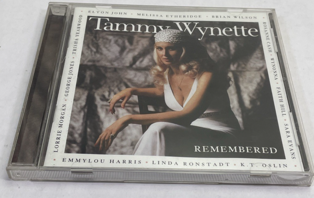 Tammy Wynette and Friends " Remembered " Digital Audio CD 1998 Elektra Records