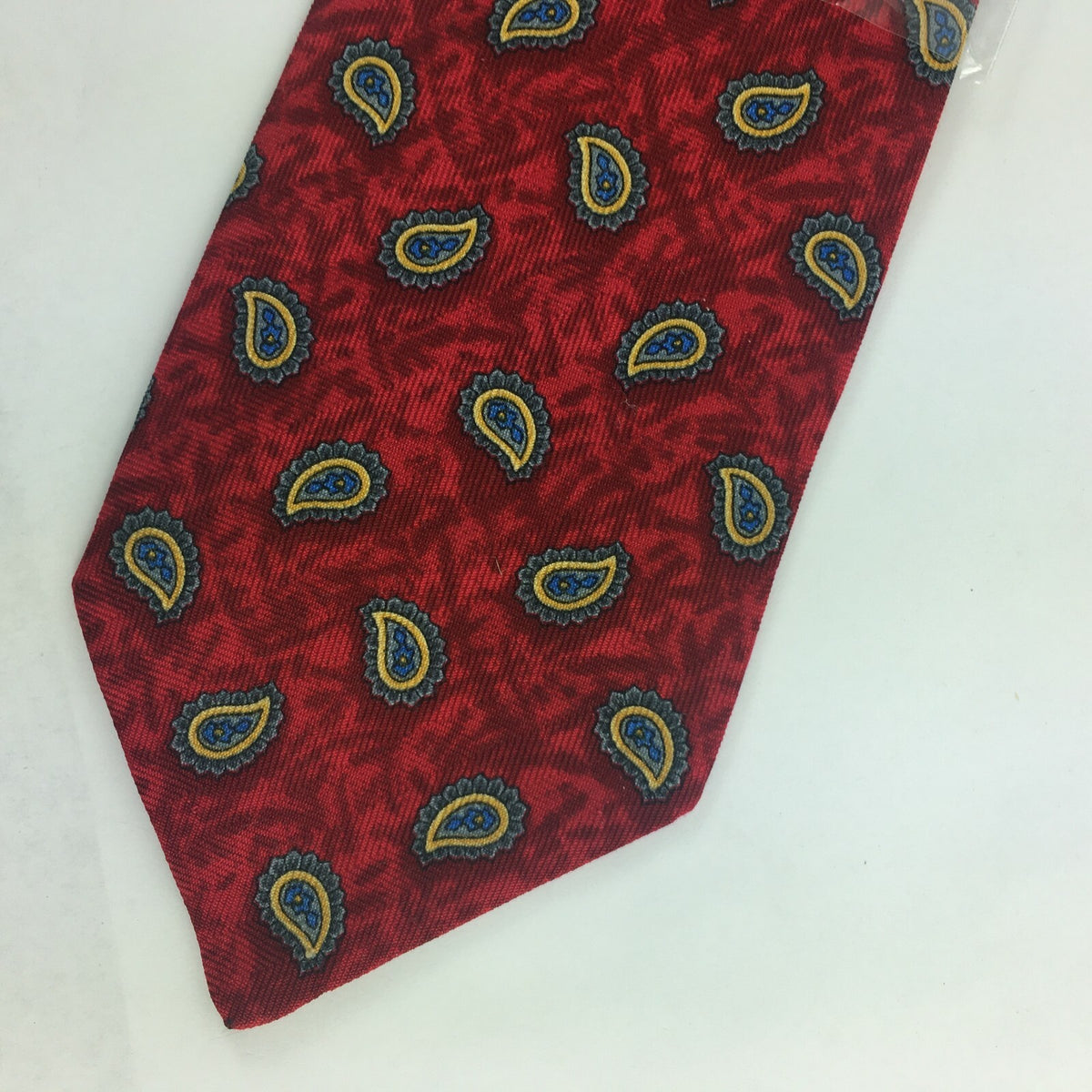 Genuine Jos A Bank 100% Silk Handmade Stylish Formal/Casual Tie Multi Coloured