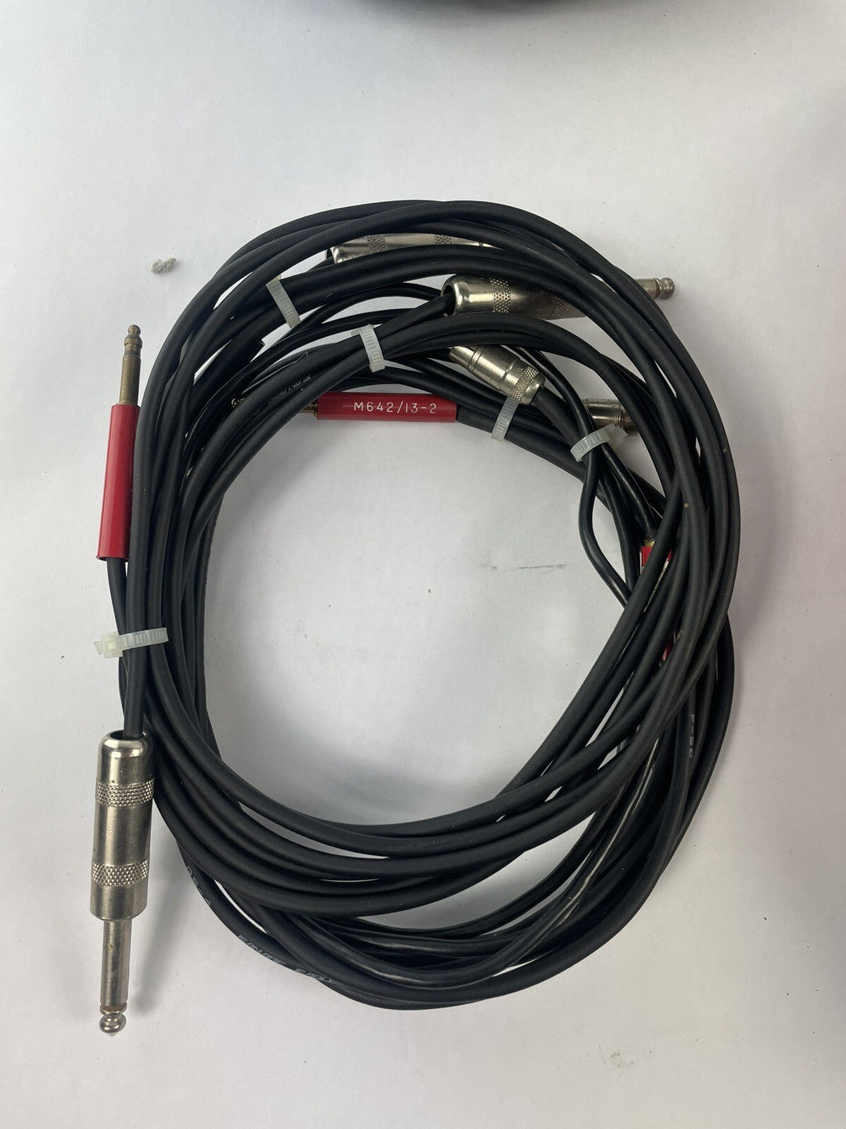 Lot of 8 Audio Snakes - XLR / TRS / Switchcraft M642 / Neutrik Whirlwind