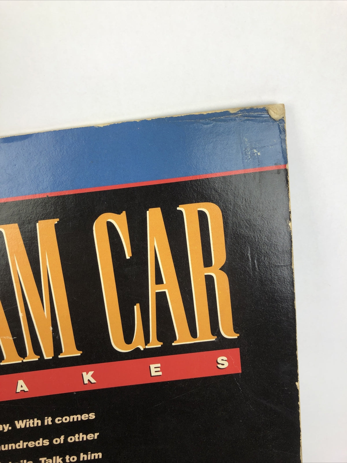Original VTG Snap-on Tools '57 Chevy Dream Car Sweepstakes Advertisement Poster