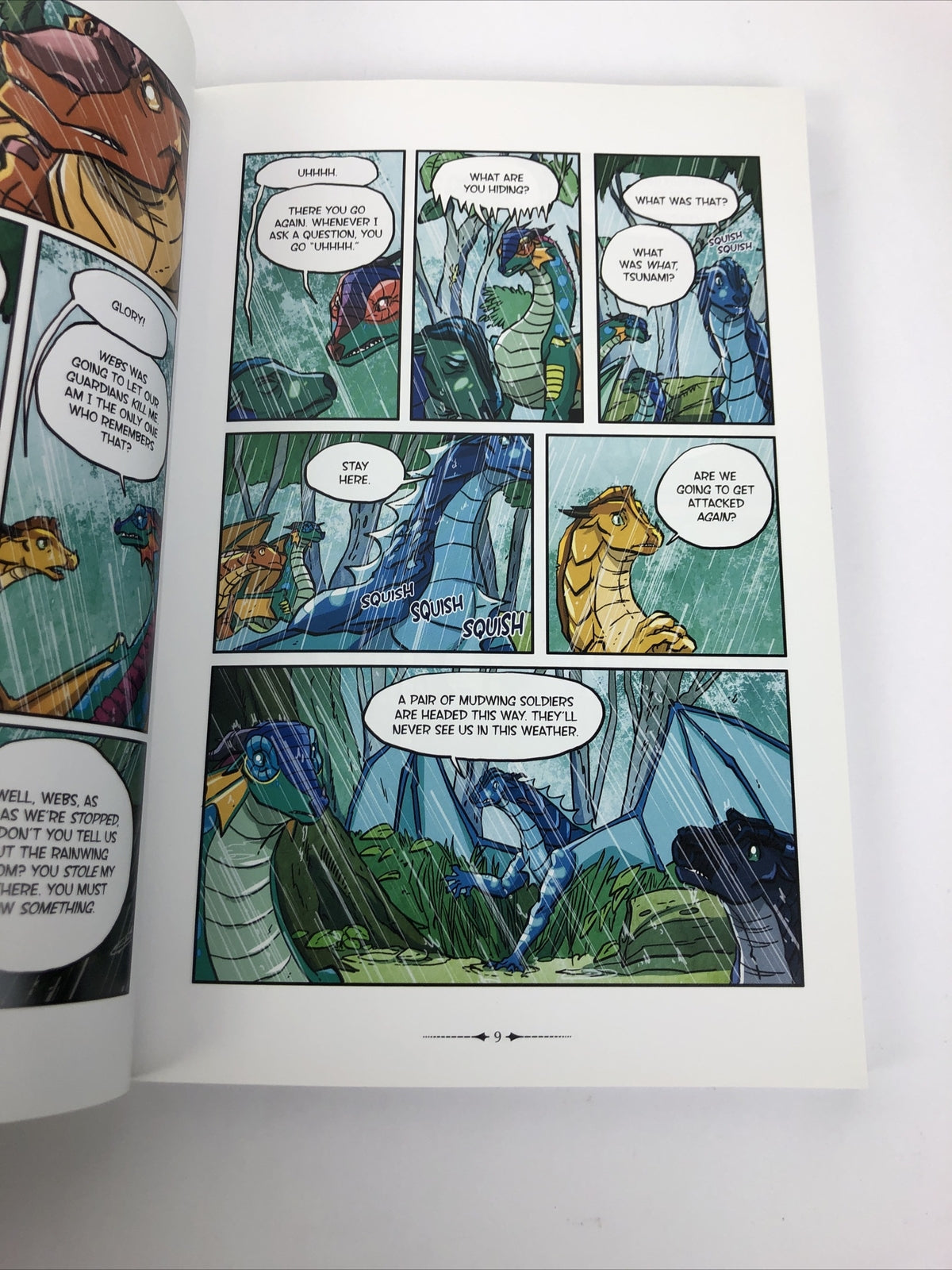 Wings of Fire " The Hidden Kingdom " The Graphic Novel #3 Scholastic Mike Holmes