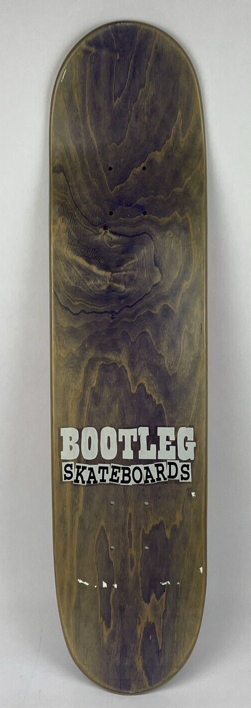 Baker Skateboards Alex Gall Train Wreck Bootleg signed autographed skateboard deck.
