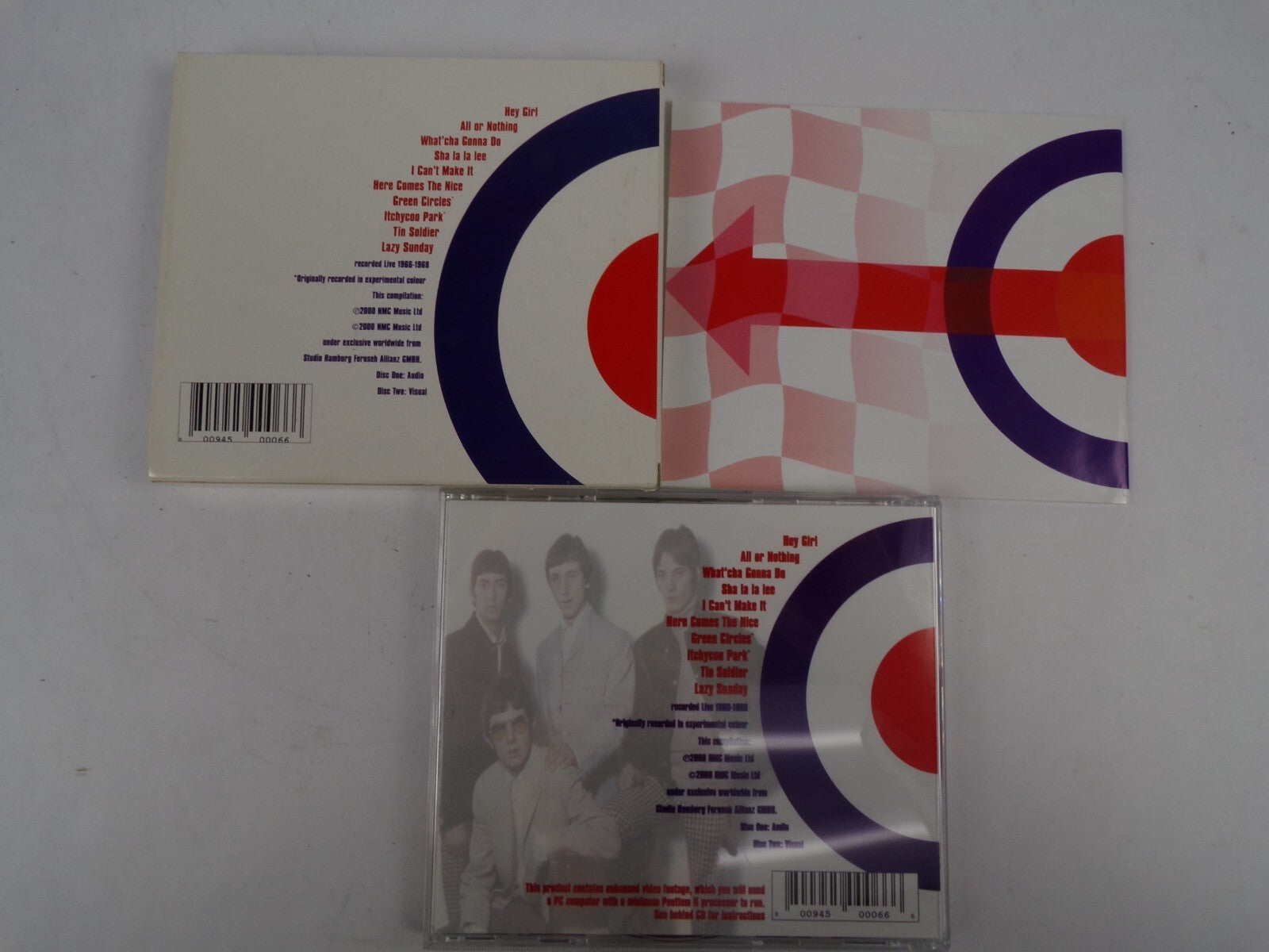 Small Faces Nice Hey Girl All Or Nothing Sha la La lee Tin Soldier CD#40