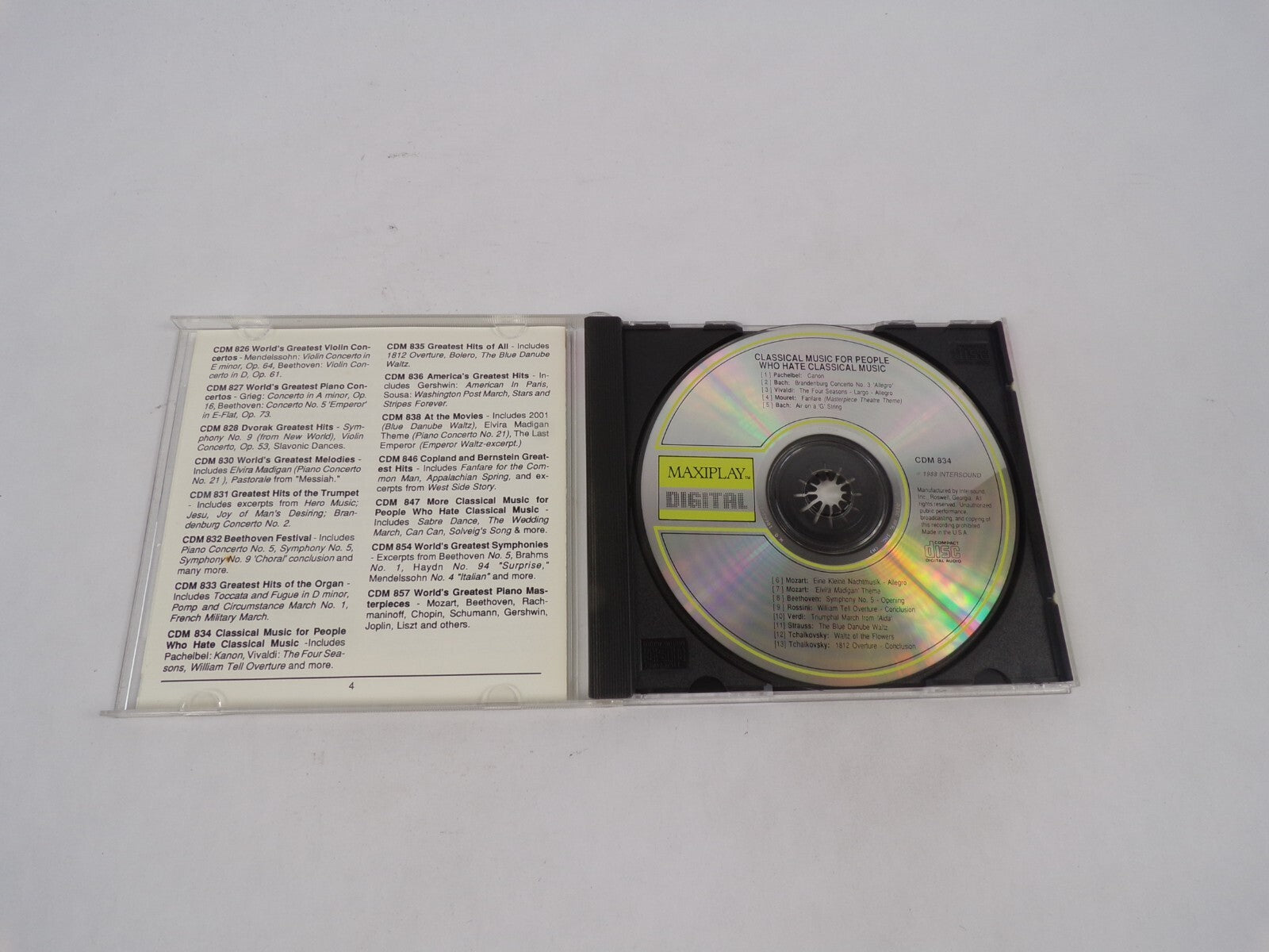 Classical Music For People Who Hate Classical Music Pachelbel Bach Vivaldi CD#69