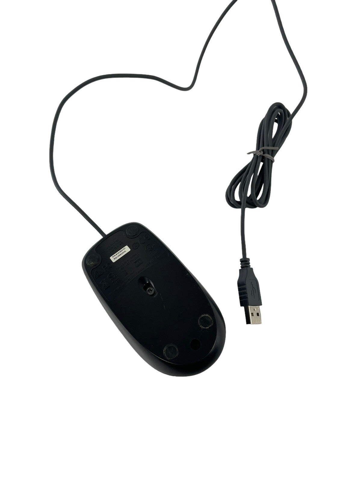 Logitech Wired USB Optical Mouse for Windows PC MAC & More M-U0026 - Black/Grey