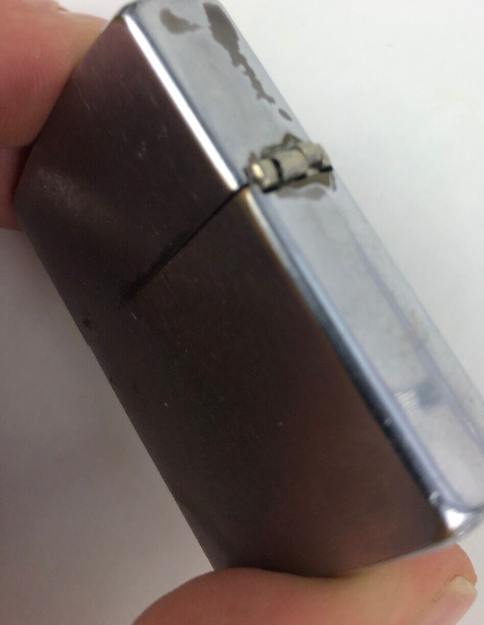 60th Anniversary Vintage OEM Zippo Rare Collectors Edition Flip Lighter - LOOK