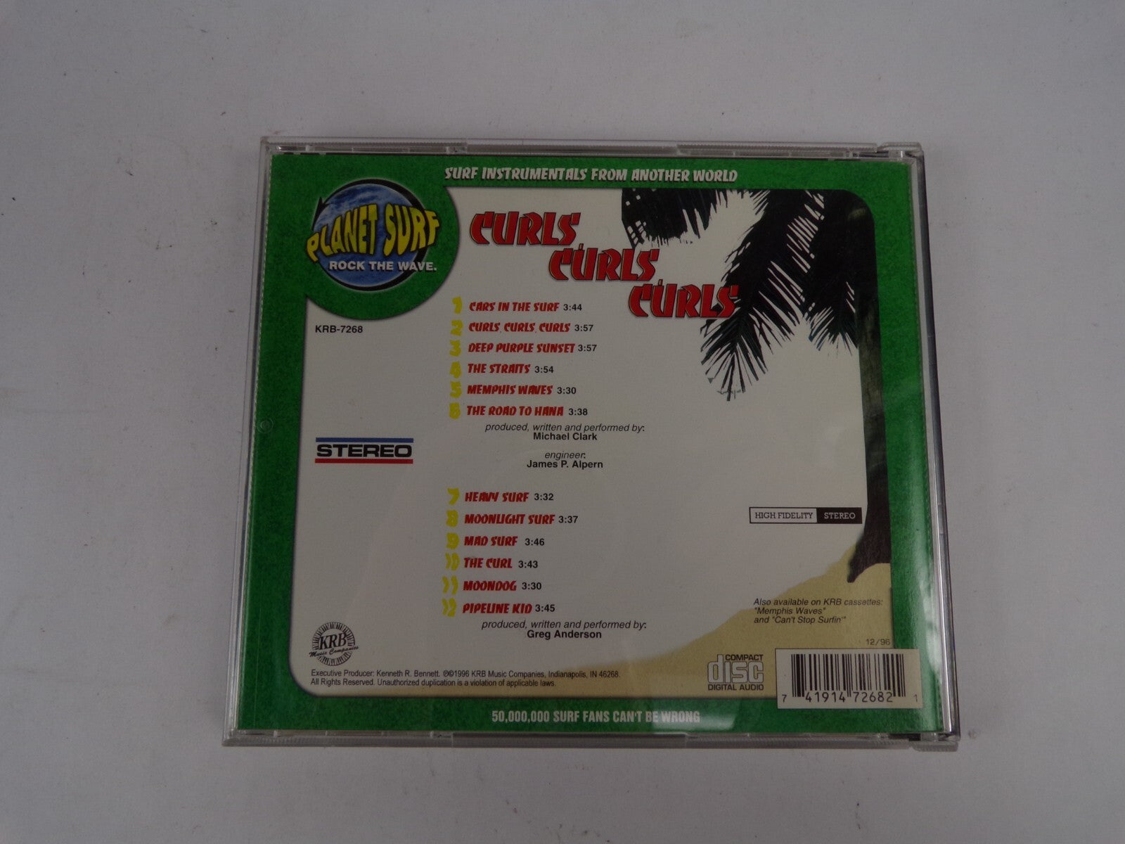 Curls Curls Curls Cars in the Surf The Straits The Road To Hana Moondog CD#40