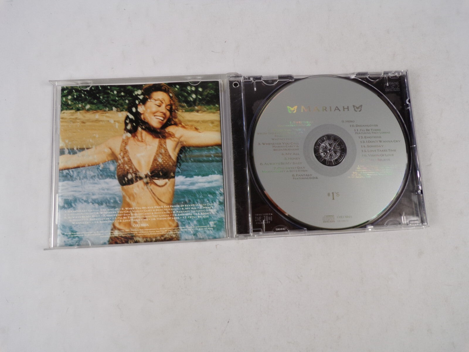 Mariah Vision Of Love Takes Time Someday I Don't Wanna Cry Emotions I'll BeCD#22