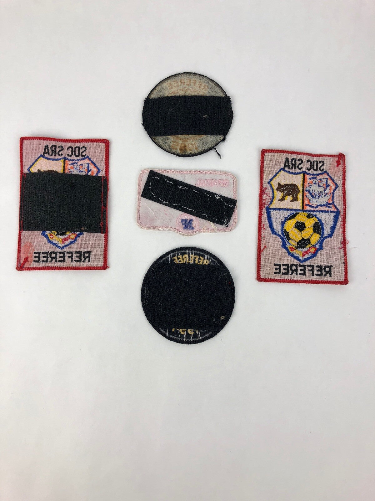 NFIOA National Federation Interscholastic Officials Association Patch Lot Of 5
