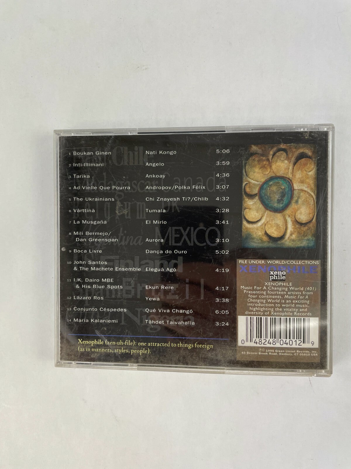 A Xenophile Collection Music for A Changing World CD Q3