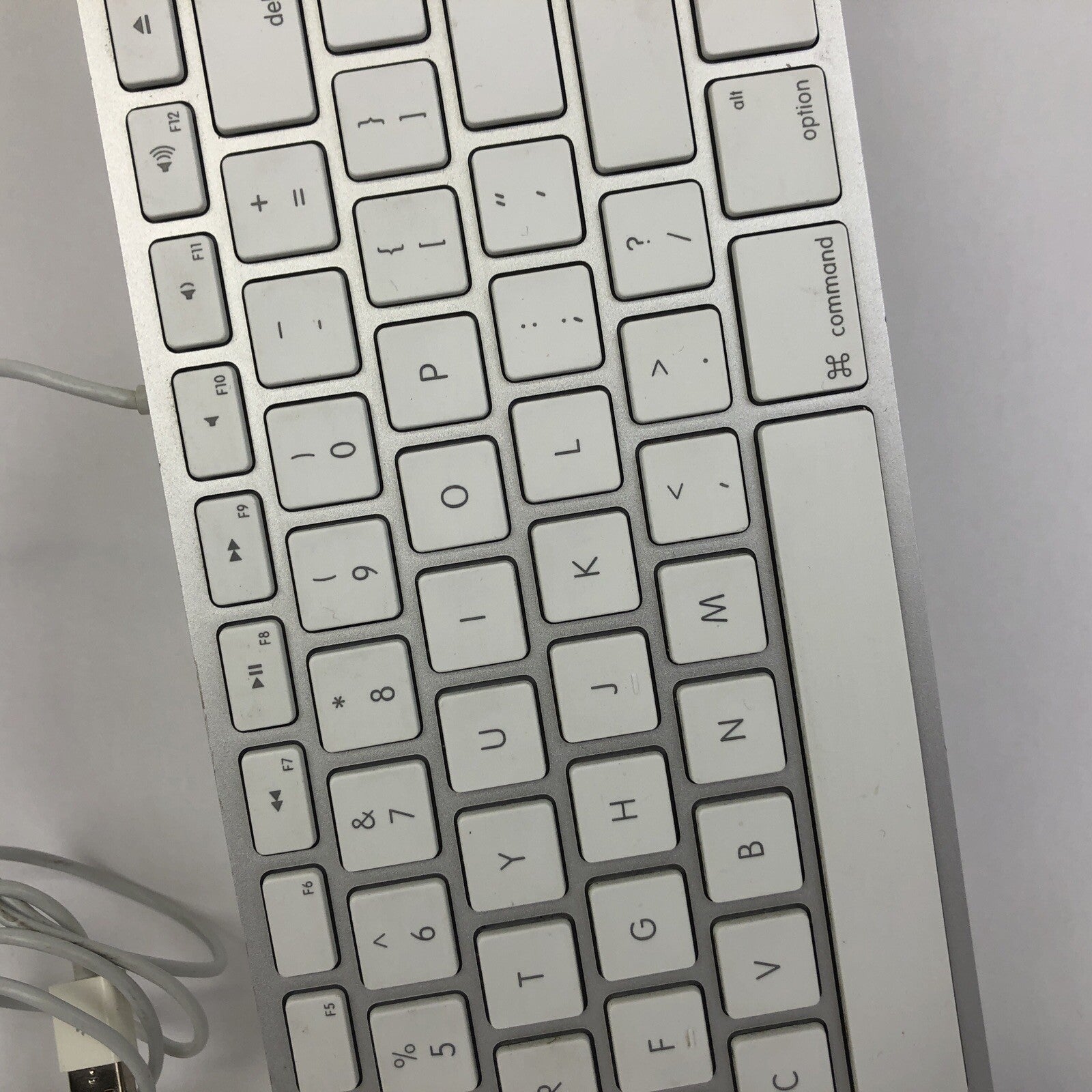 OEM Apple A1243 USB Wired Standard Keypad - White / Silver - 3