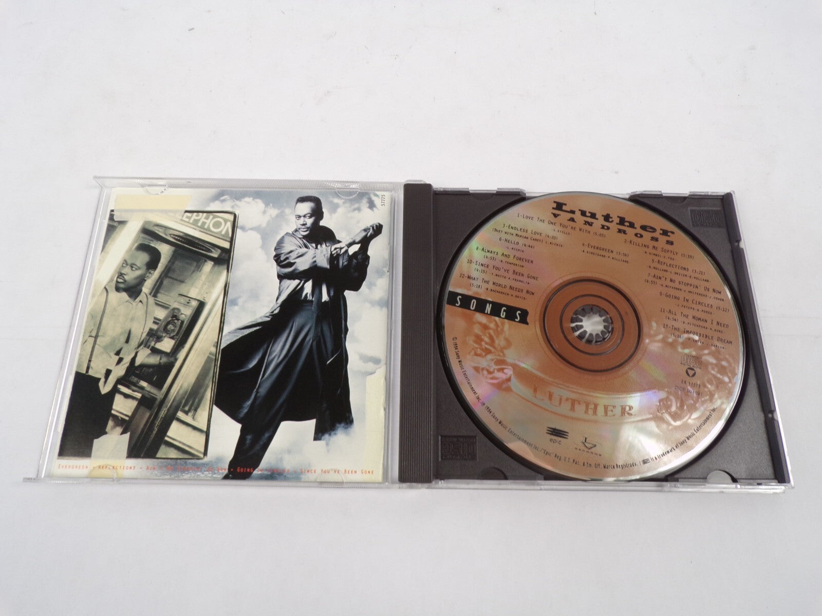 Luther Vanross Love The One You're With Kiling Me Softly Endless Love CD#26