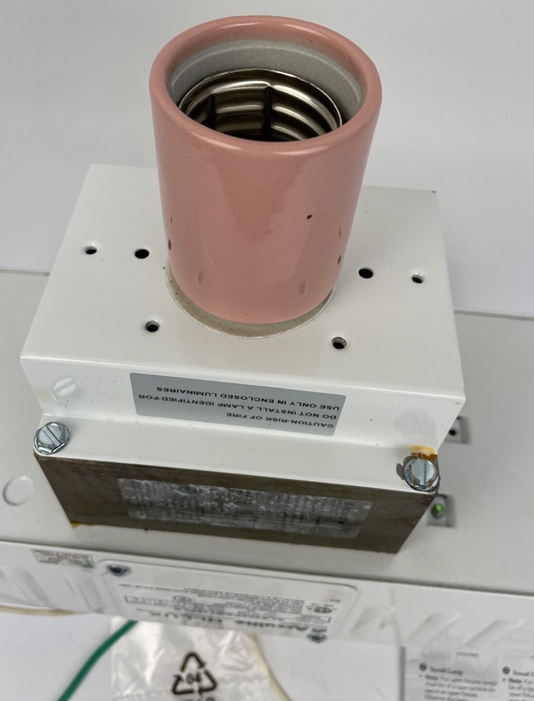 JUNO LIGHTING ACCULITE HI-LUX MODEL ALX400PSQT15PLS 400w Bulb Ballast NOS - LOOK