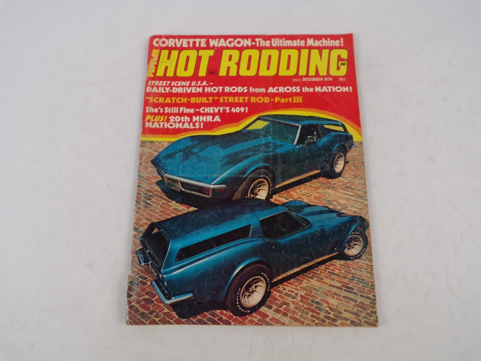 December 1974 Hot Rodding Magazine Corvette Wagon-The Ultimate Machine!