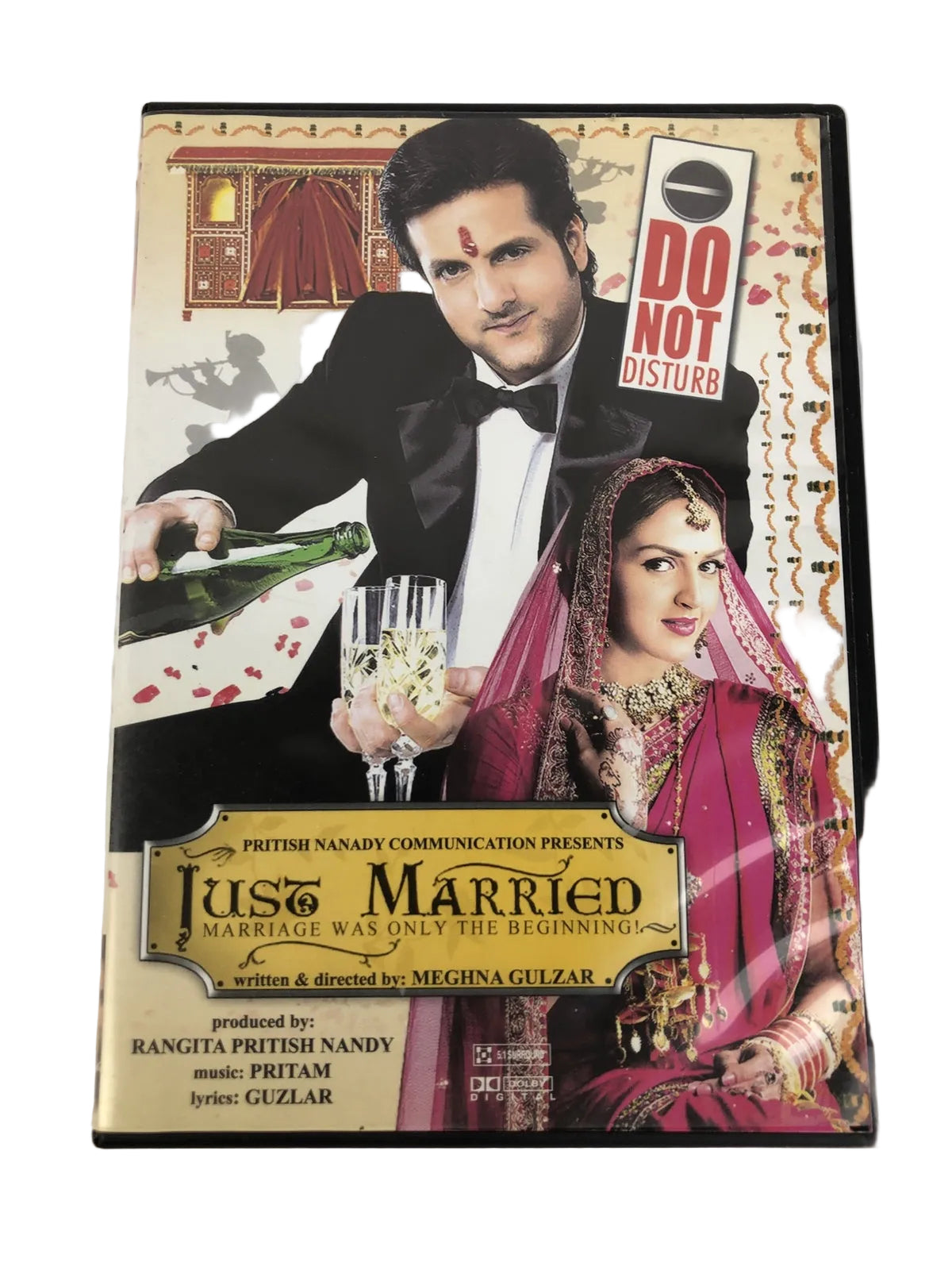 Pritish Nanady Communications JUST MARRIED - BOLLYWOOD DVD "Do Not Disturb" VGC