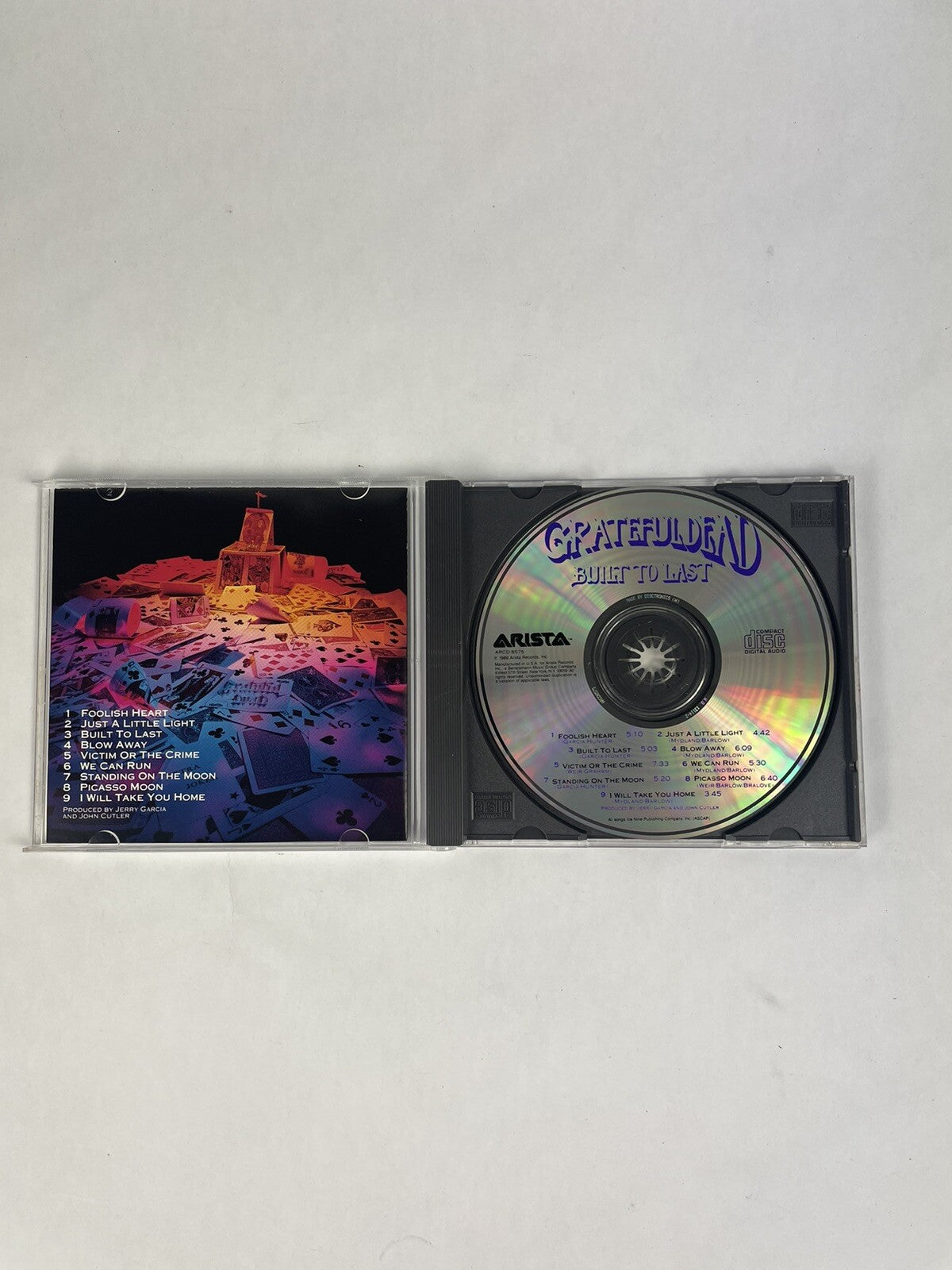 Grateful Dead - Built To Last CD (1989 ARCD 8575). #15
