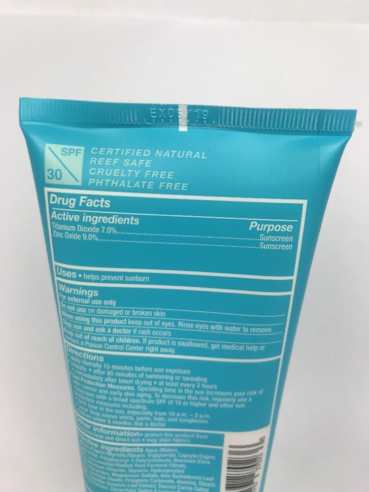 SURFACE SUNSCREEN NATURAL LOTION SPF30 6oz. NATURAL MINERAL SUNSCREEN