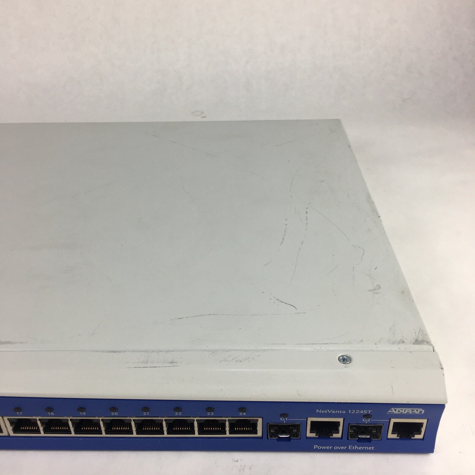 Adtran NetVanta 1224ST 1200504E1-24-Port Managed Network Switch-Rack Mount