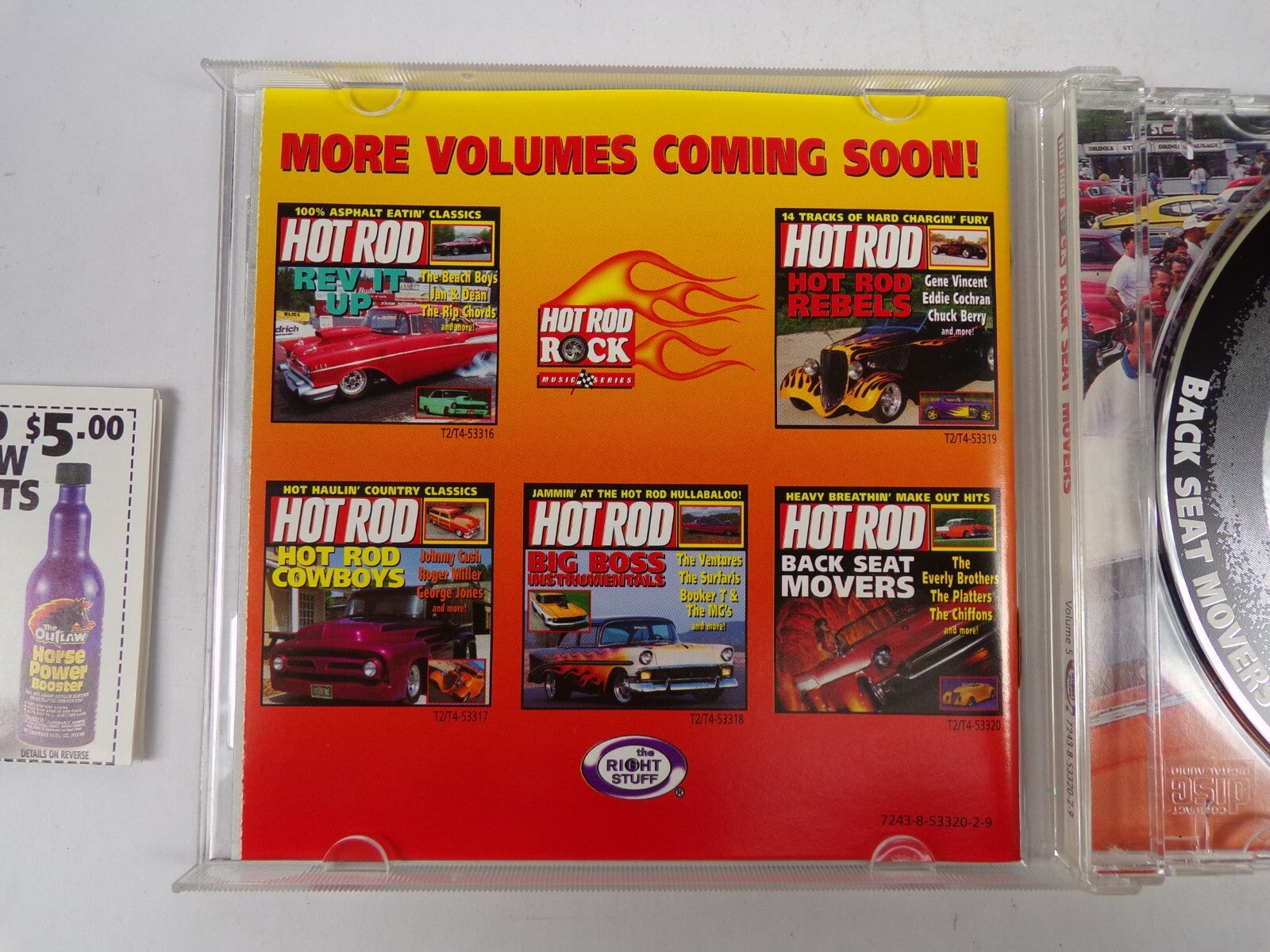 Hot Rod Back Seat Movers Everly Brothers The Platters The Chiffons CD #31