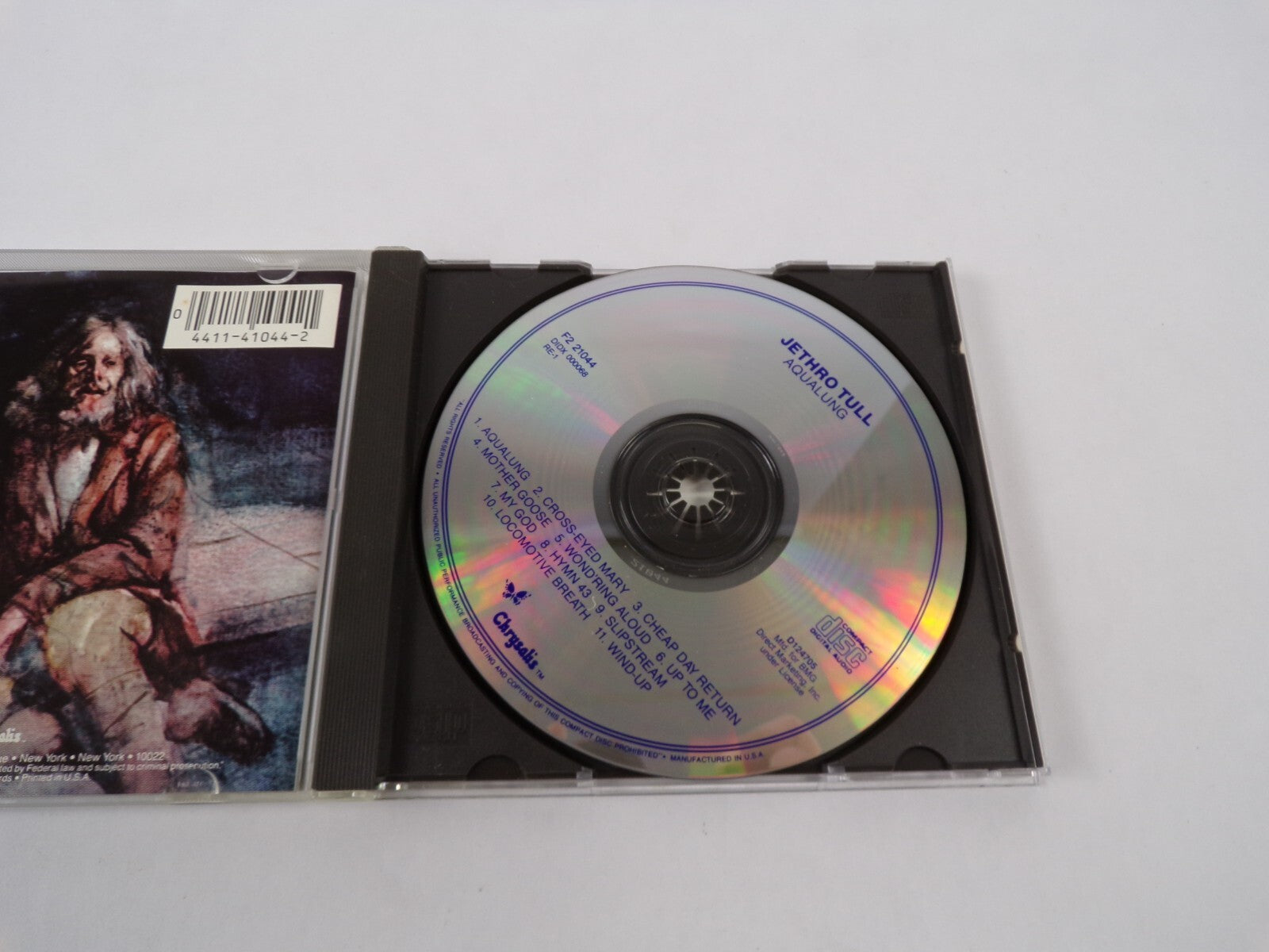 Jethro Tull Aqualung Cross Eyed Mary Cheap Day Return Mother Goose Up To CD#59