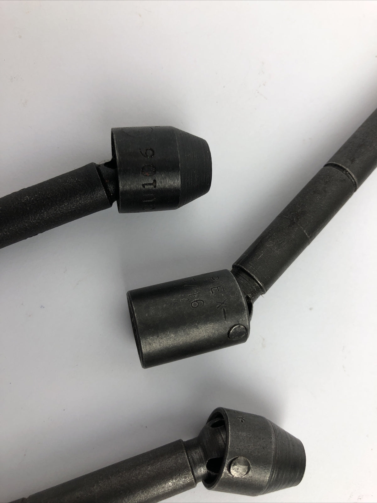 APEX Socket Adapters & Universal joints LOT Male 13mm Female 1/2 1/4 7/16 Swivel