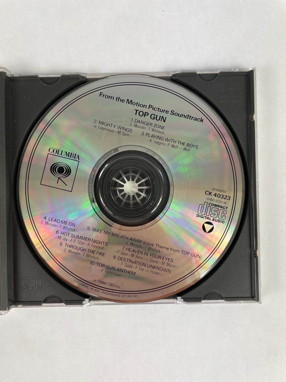 Top Gun Greatest Hits CD #7